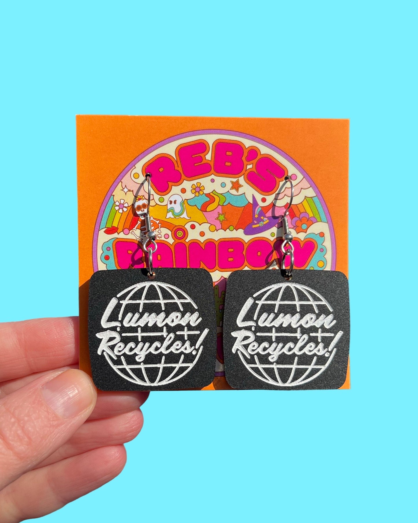 Lumon Recycles! Earrings
