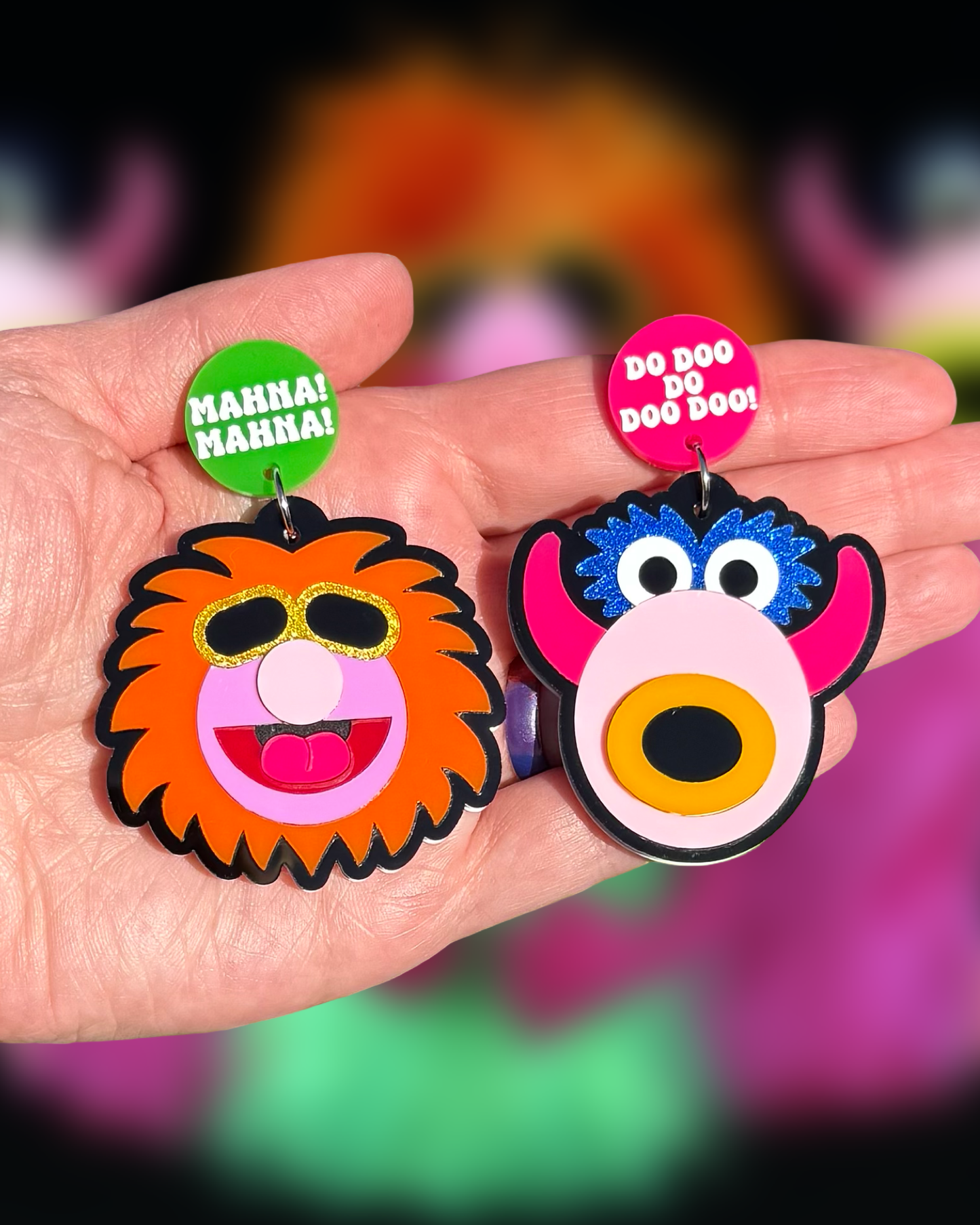 *PRE-ORDER* Mah-Na Mah-Na! Earrings