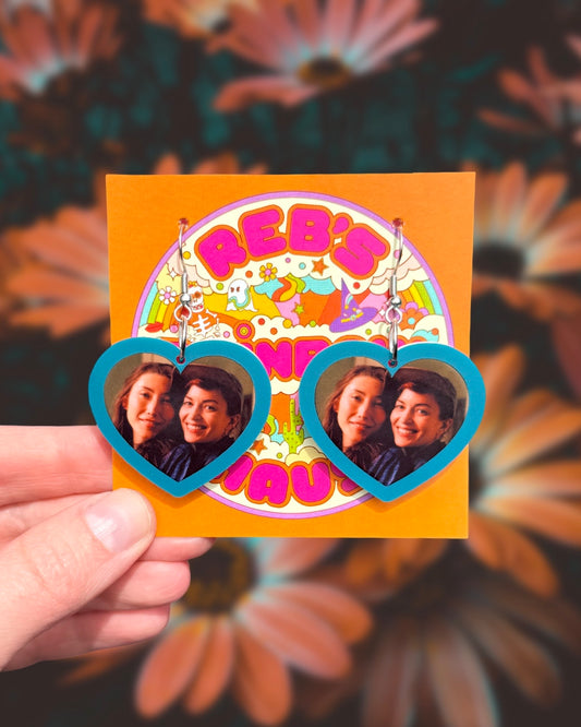 Your Cool Aunt and Her Roommate Earrings