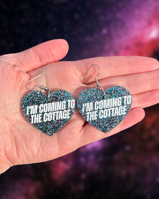 *PRE-ORDER* I'm Coming to the Cottage Earrings