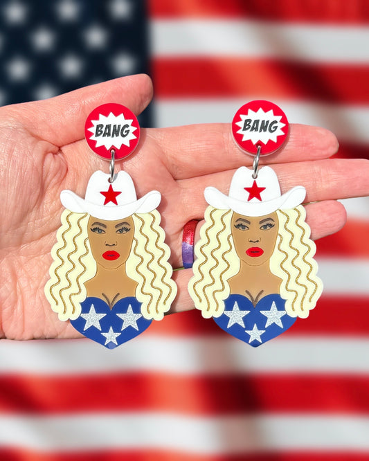 Cowboy Carter Statement Earrings