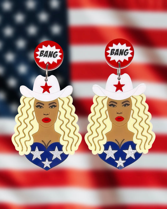 Cowboy Carter Statement Earrings