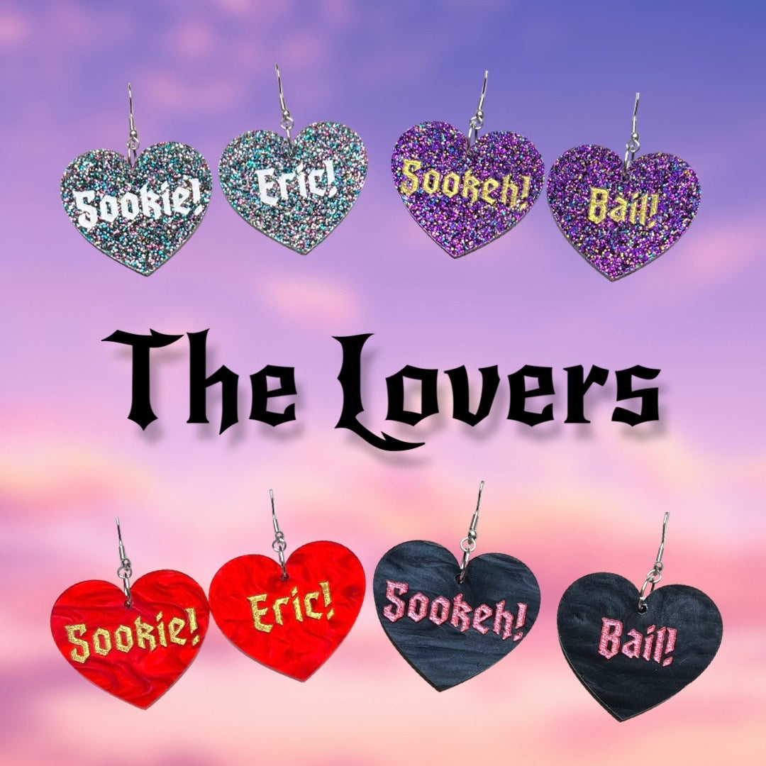 The Lovers Earrings (Zero Waste)