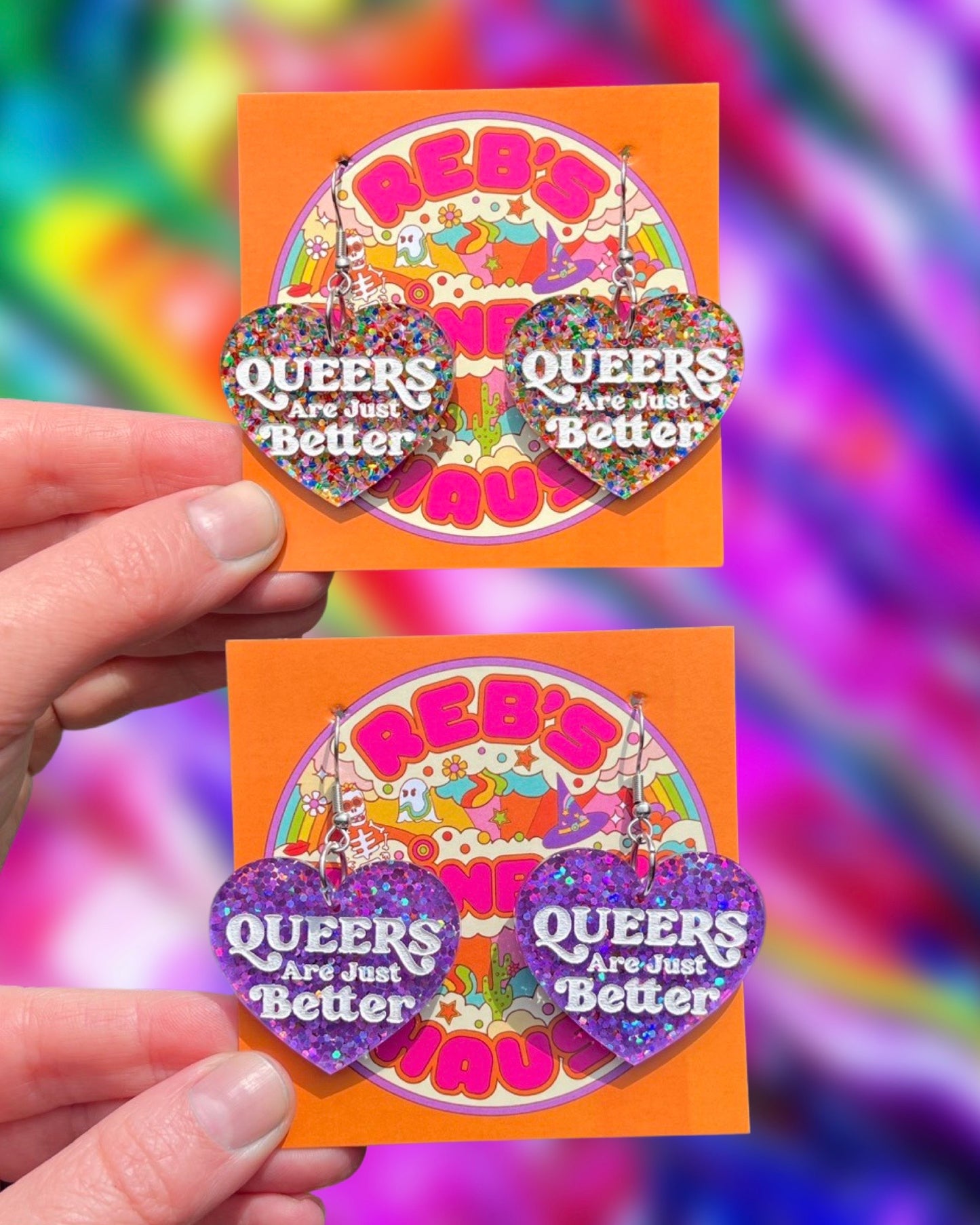 Queers are Just Better Earrings (Zero Waste)
