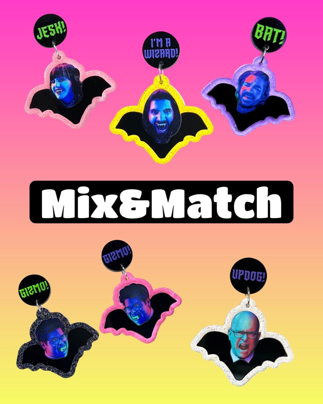 Mix&Match Vampire Earrings