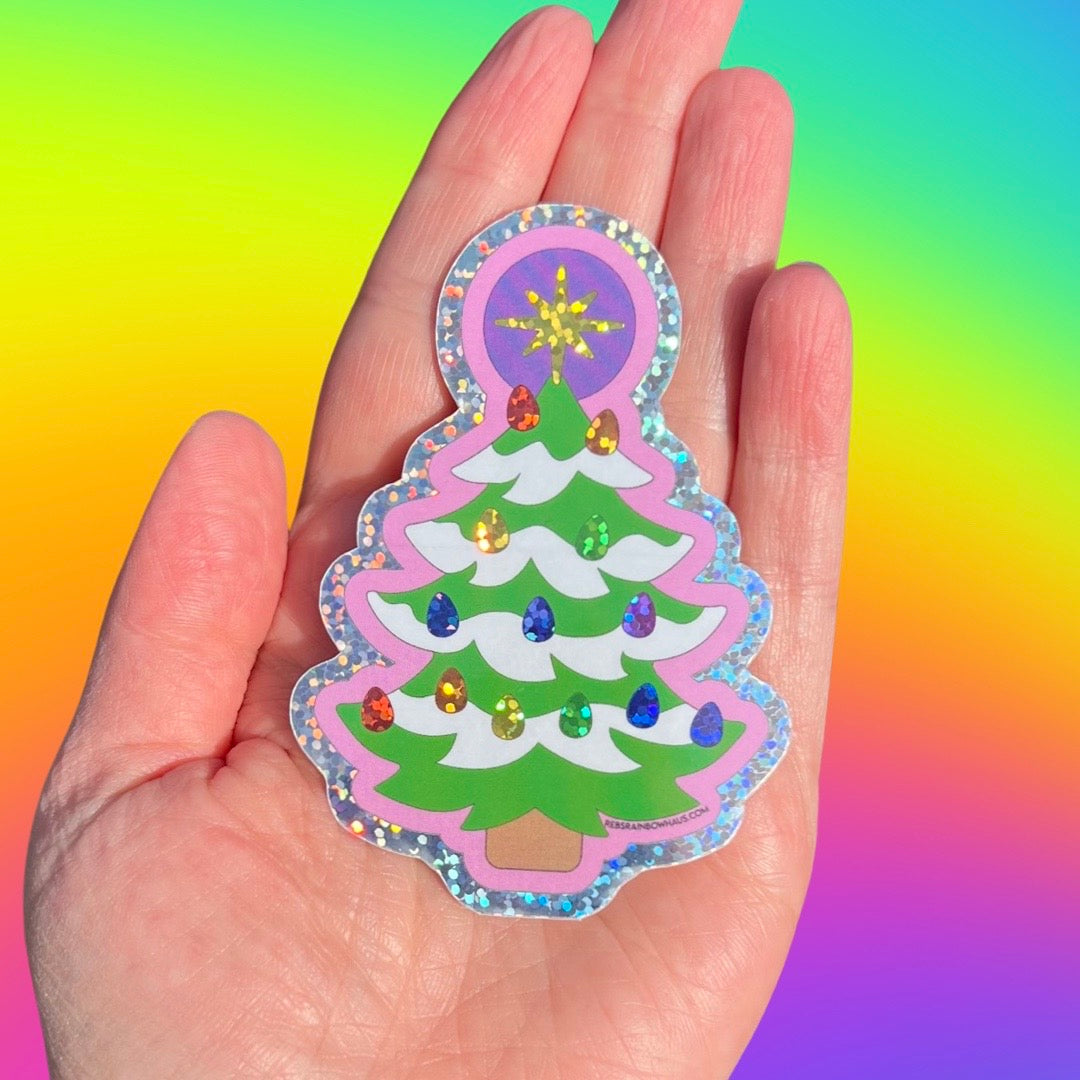 Green Ceramic Tree Sticker