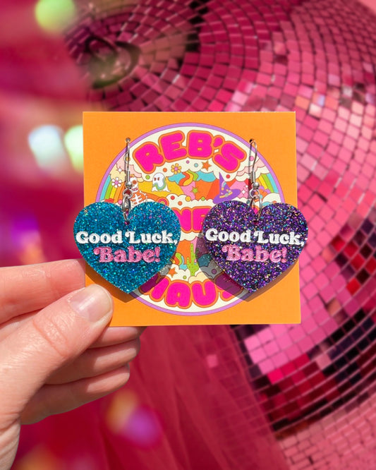 Midwest Princess Lyric Earrings (Zero Waste)