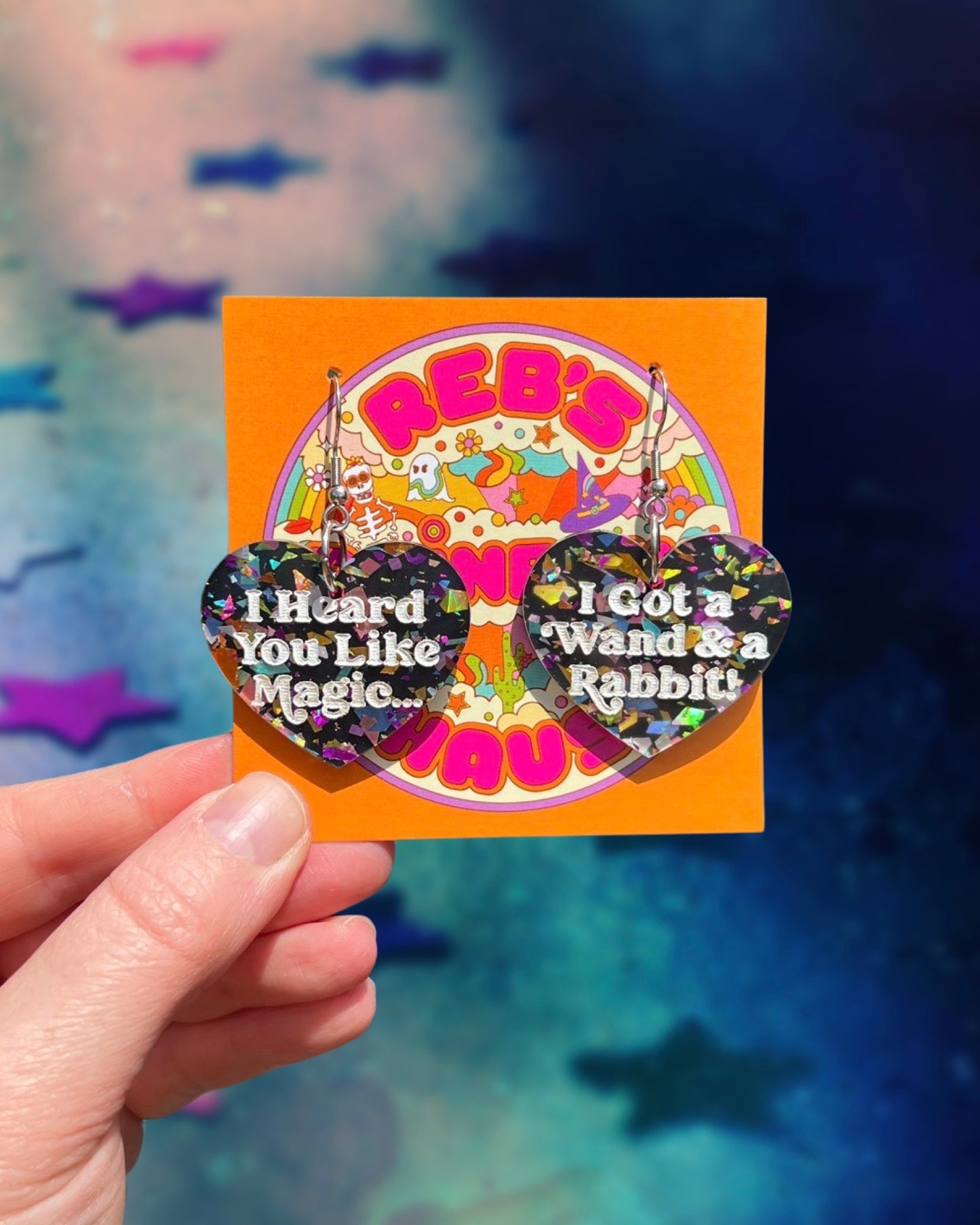 Galaxy Midwest Princess Lyric Earrings