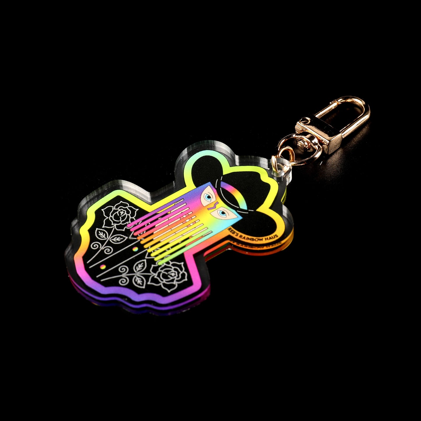 Queen of the Rodeo Keychain