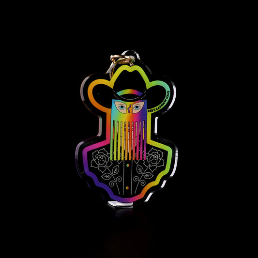 Queen of the Rodeo Keychain