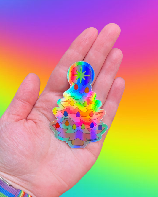 Pink Ceramic Tree Sticker