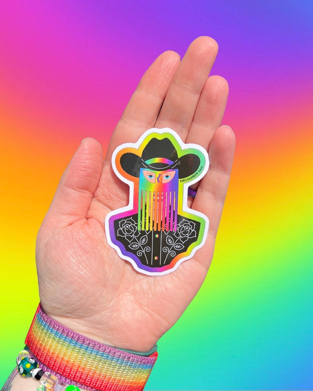 Queen of the Rodeo Sticker