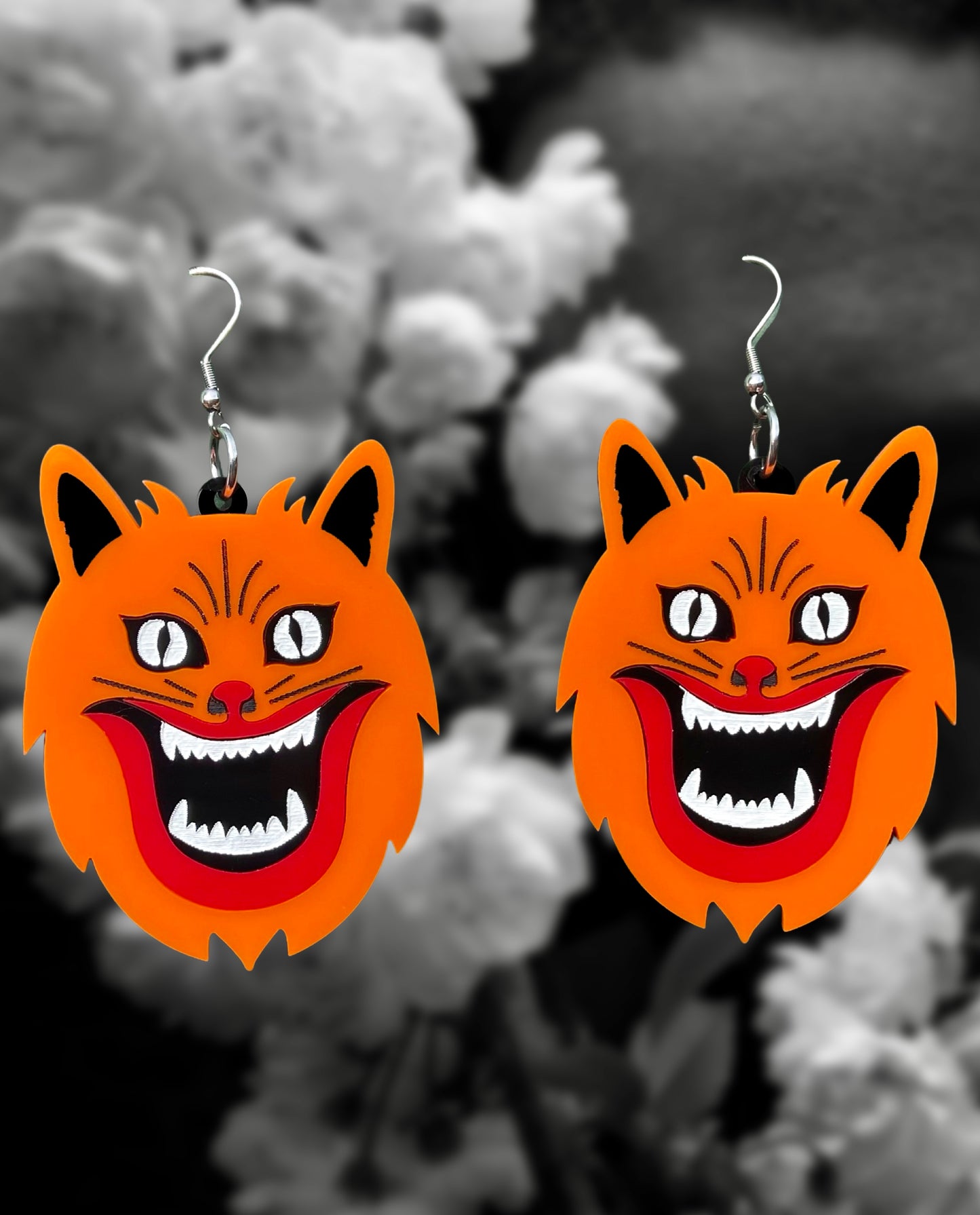 Classic Orange House Earrings
