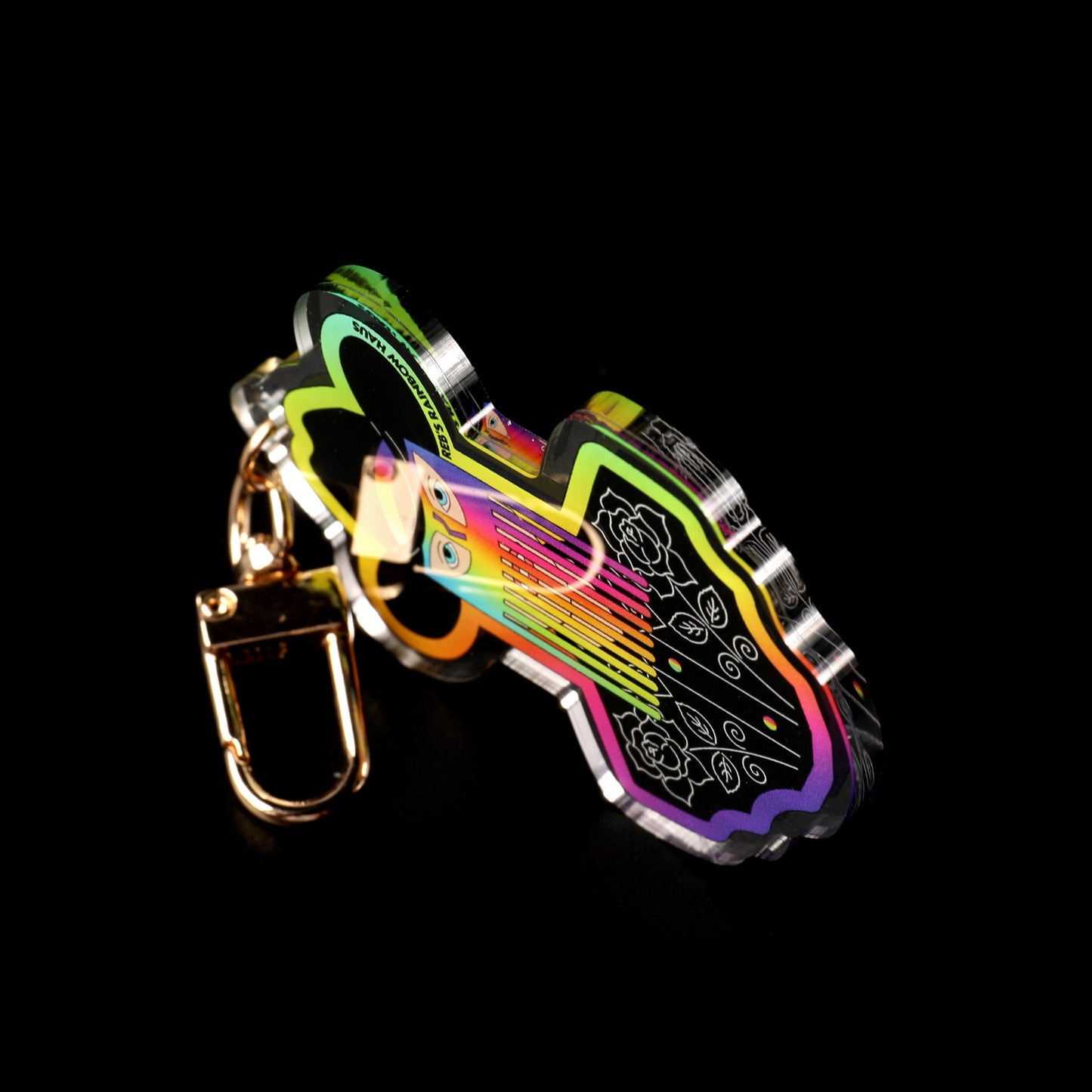 Queen of the Rodeo Keychain