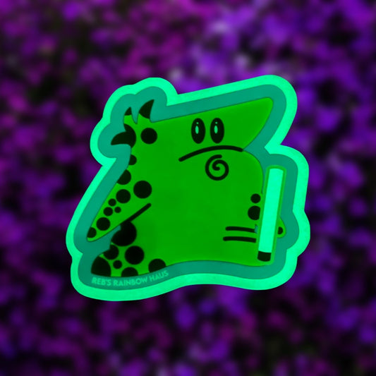 Lightswitch Raves Glow in the Dark Sticker