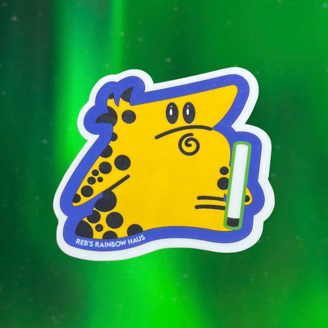 Lightswitch Raves Glow in the Dark Sticker