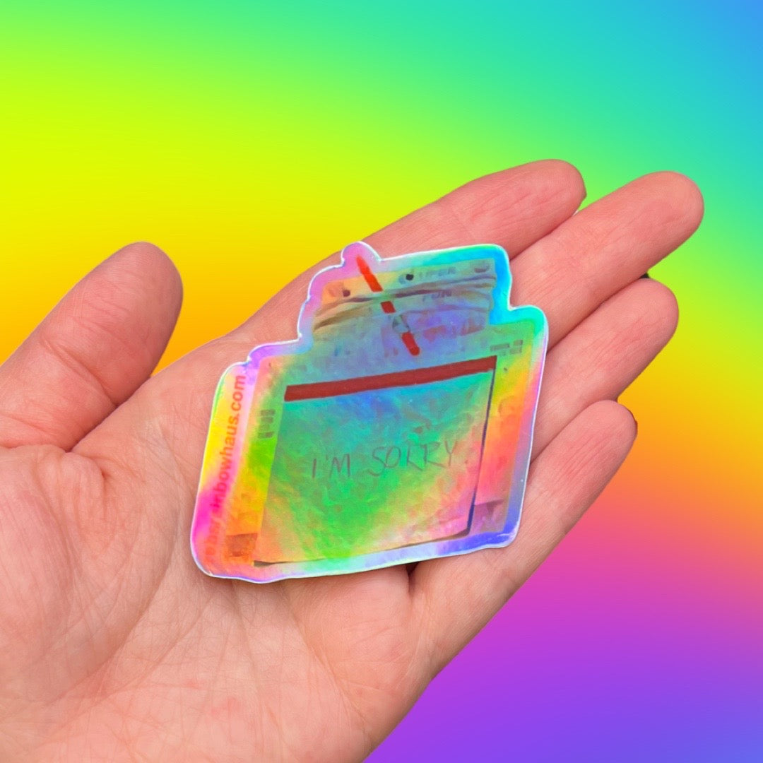 I'm Sorry, Sam Sticker