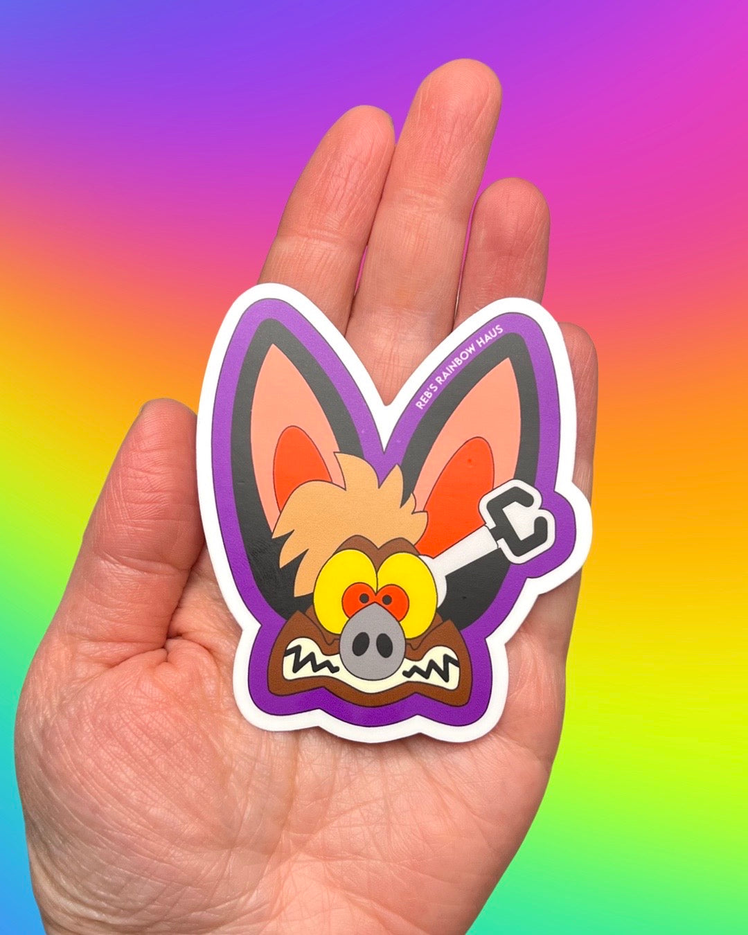 Batty Sticker