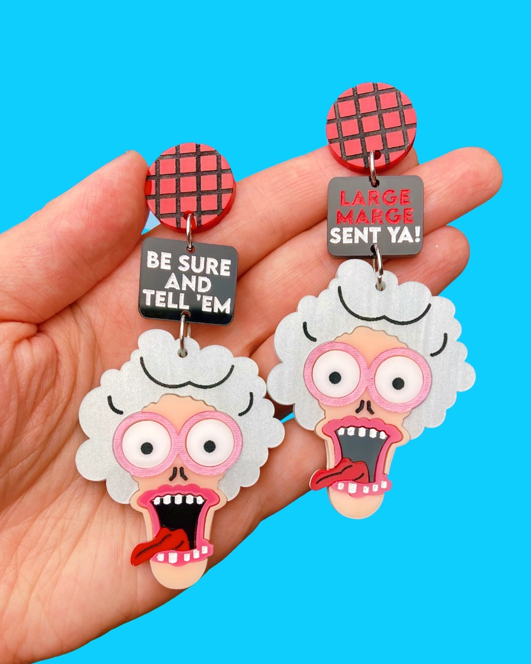 *PRE-ORDER* Large Marge Sent Ya Earrings