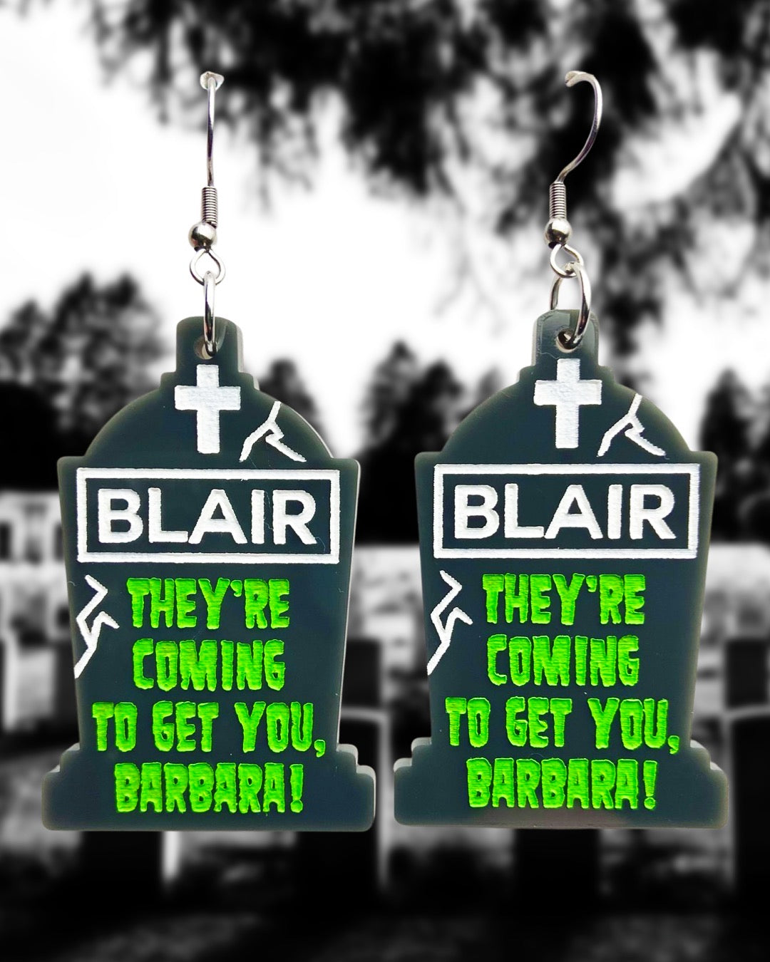 Night of the Living Dead Earrings