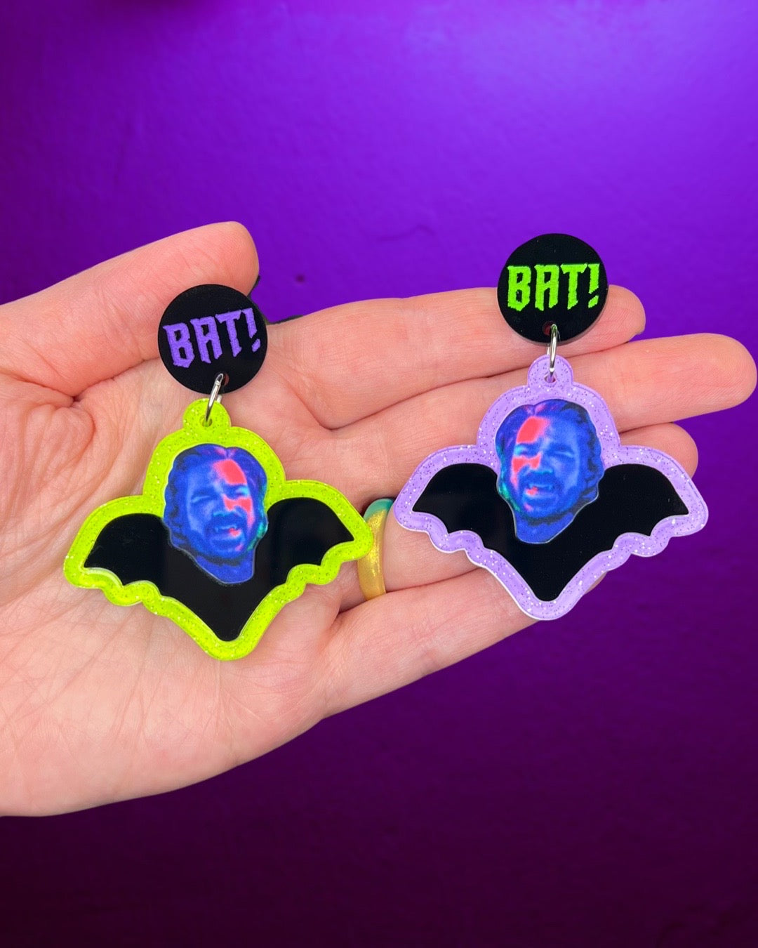 My Good Time Bat! Earrings