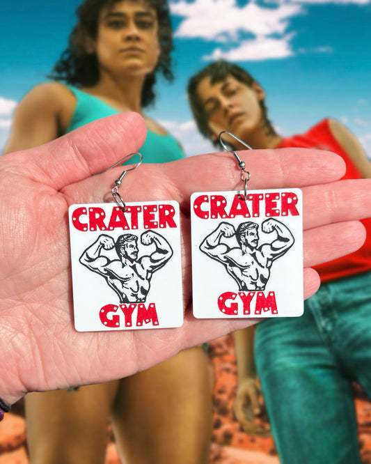 Crater Gym Earrings