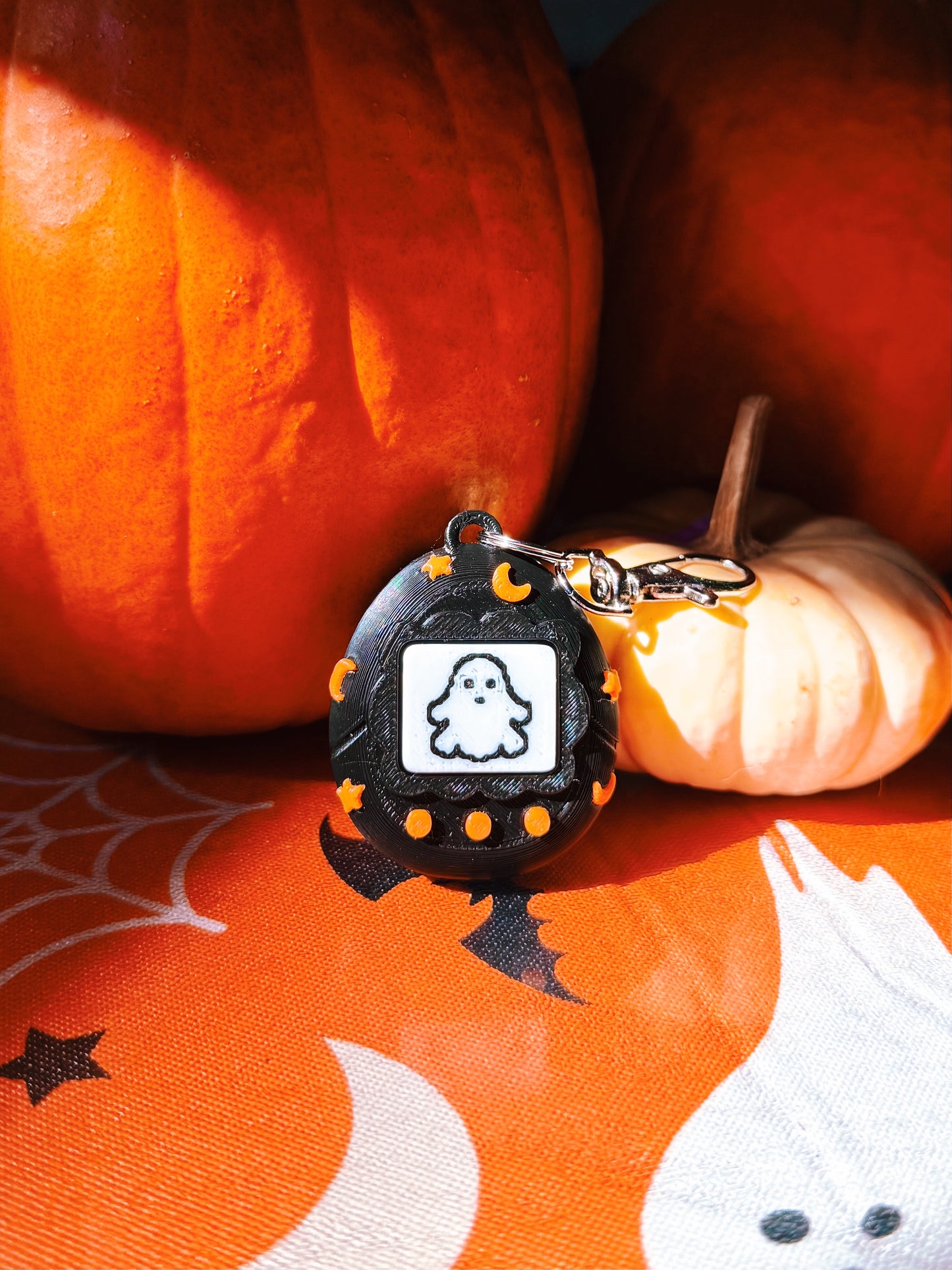 90s Virtual Pet Halloween Clicker Keychain