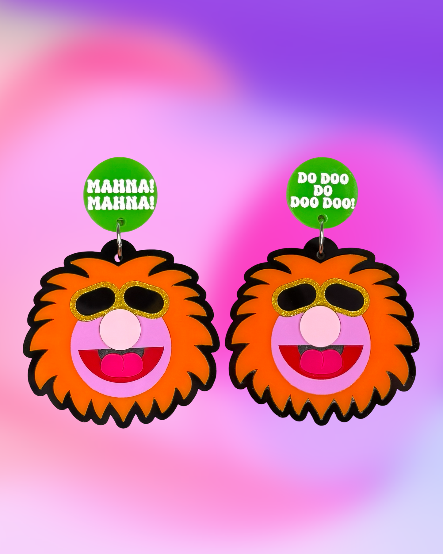 *PRE-ORDER* Mah-Na Mah-Na! Earrings