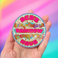 RRH Holographic Glitter Sticker