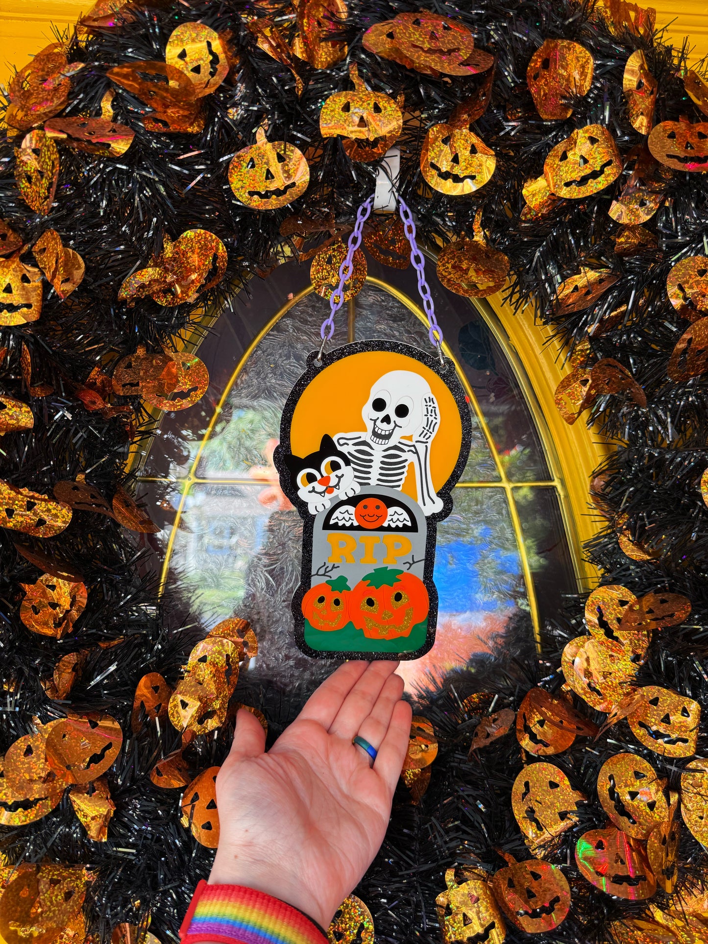 Halloween Blow Mold Wall Decor
