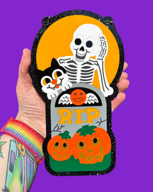 Halloween Blow Mold Wall Decor