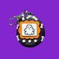 90s Virtual Pet Halloween Clicker Keychain