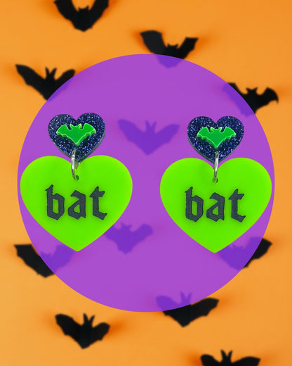 bat Earrings