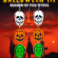 Halloween Mask Earrings