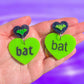 bat Earrings