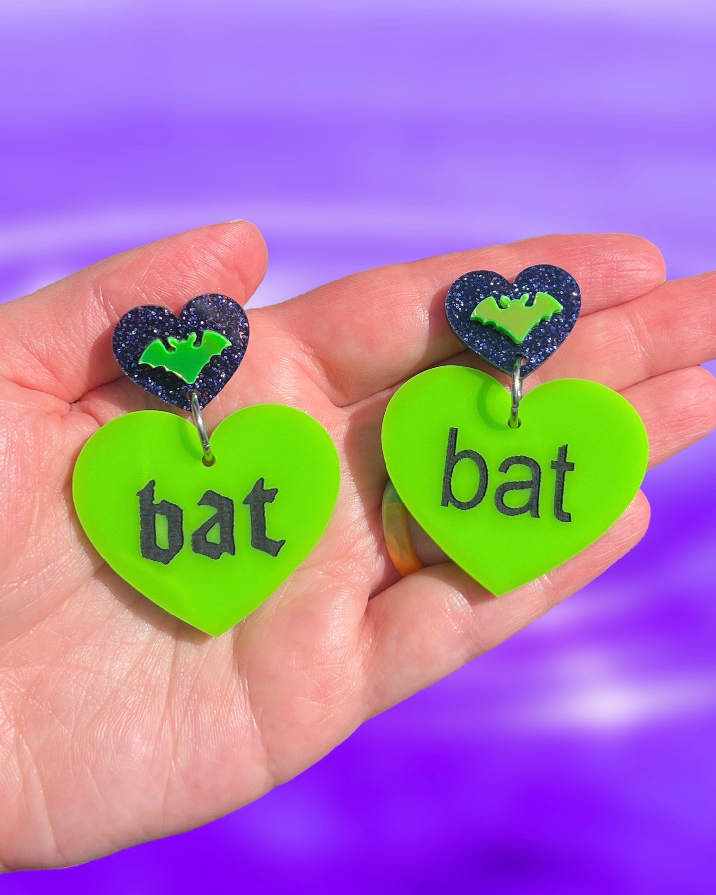 bat Earrings