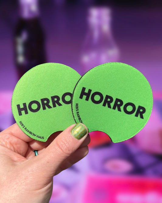 HORROR Car Coasters