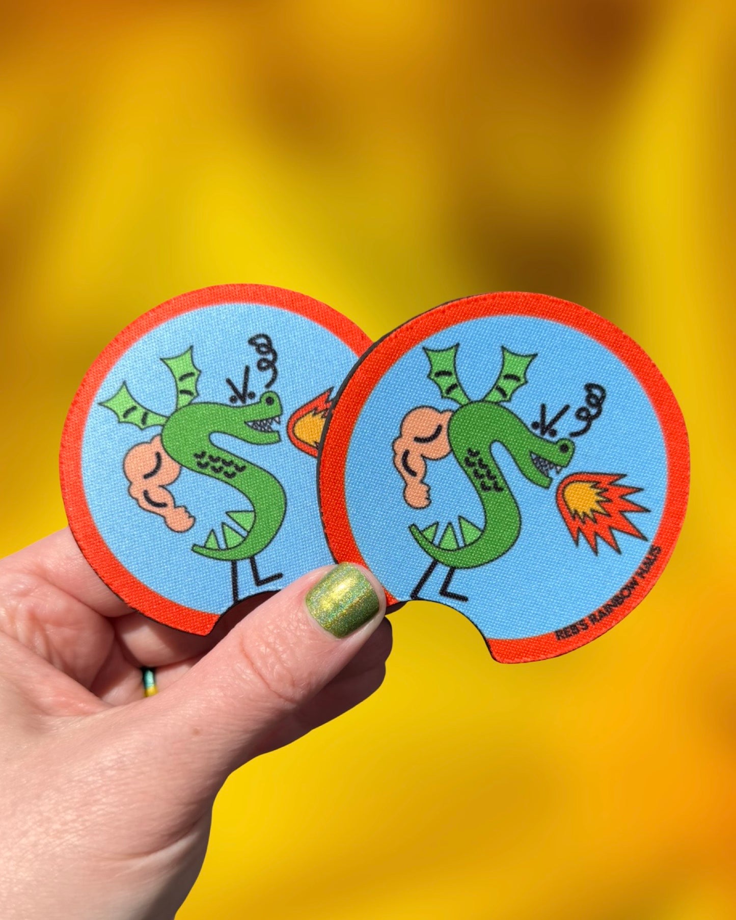 Trogdor the Burninator Car Coasters