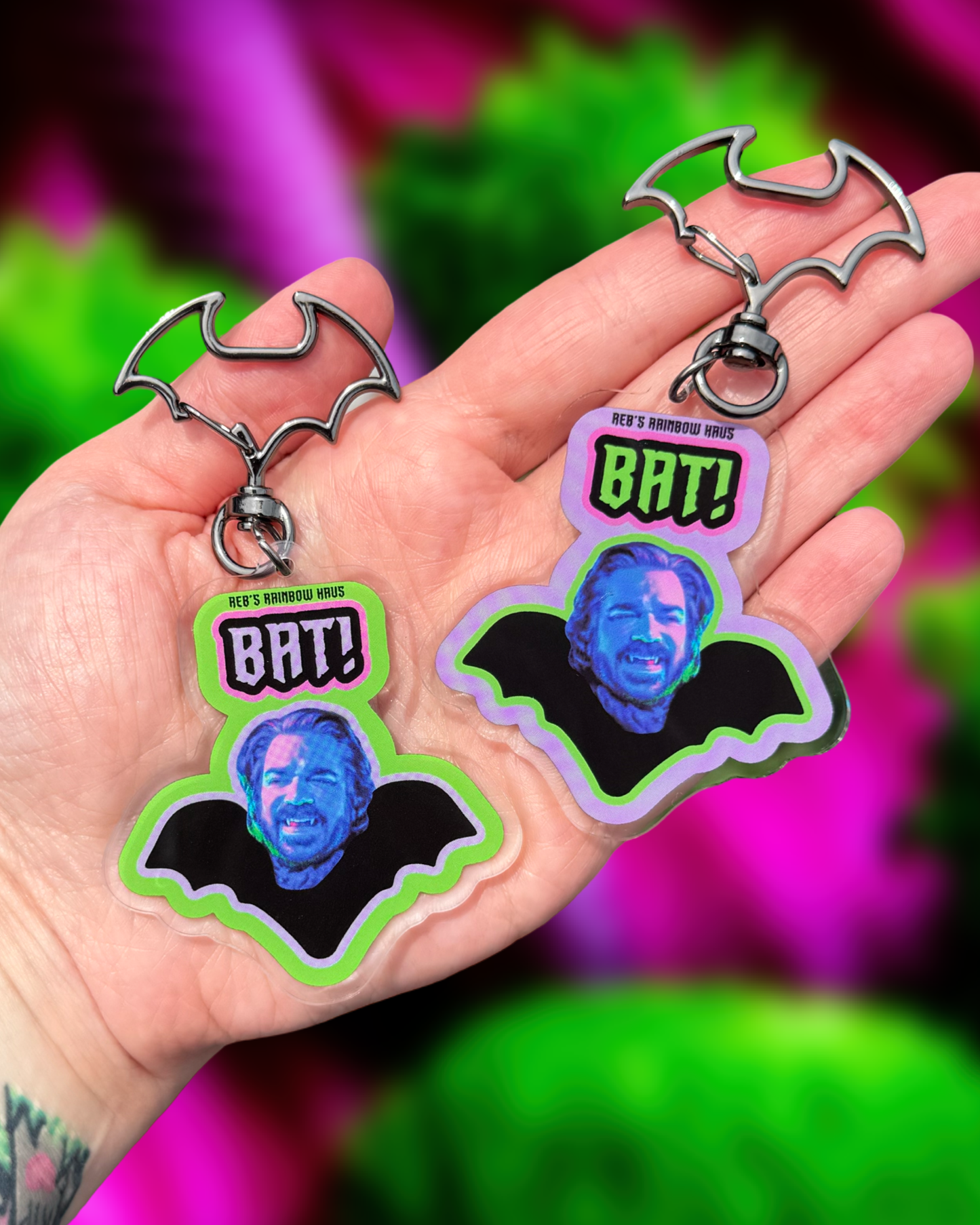 BAT! Keychain