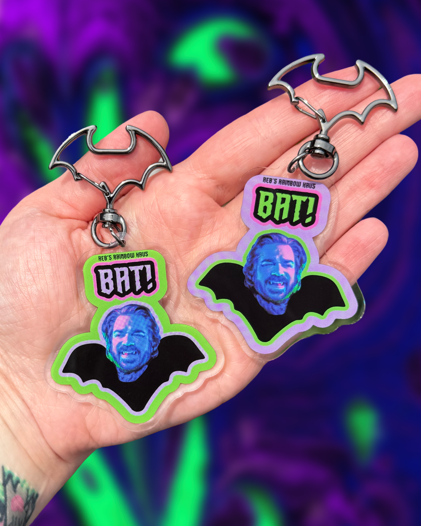 BAT! Keychain