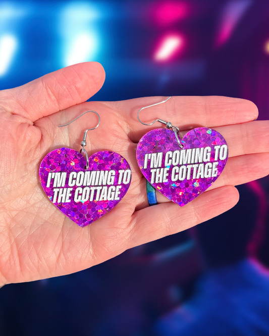 *PRE-ORDER* I'm Coming to the Cottage Earrings