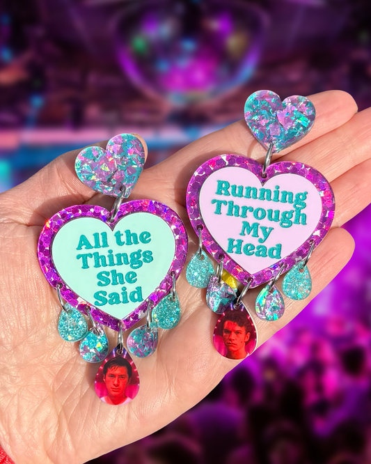 *PRE-ORDER* All The Things You Said In The Club Earrings