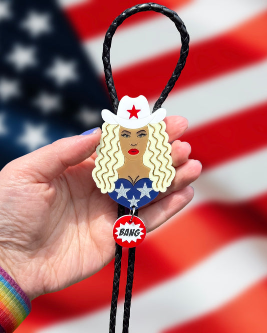 Cowboy Carter Statement Bolo Tie