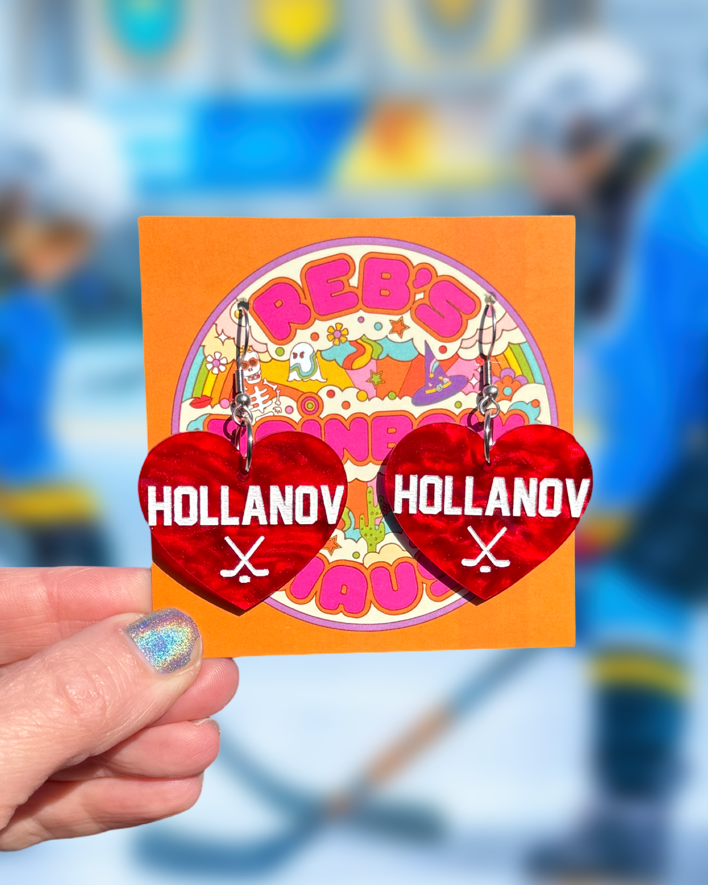 Hollanov Quote Earrings (Zero Waste)