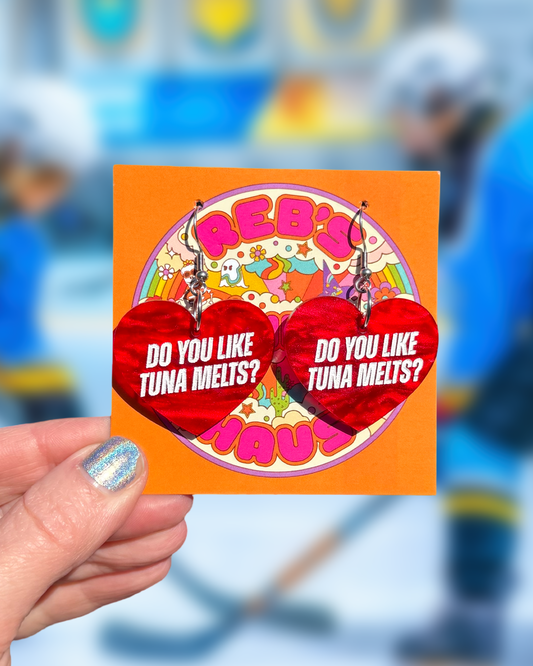 Hollanov Quote Earrings (Zero Waste)