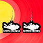 Death Records Earrings