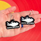 Death Records Earrings