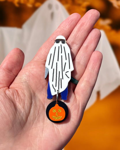 Bob The Ghost Brooch