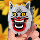White Hausu Hair Claw