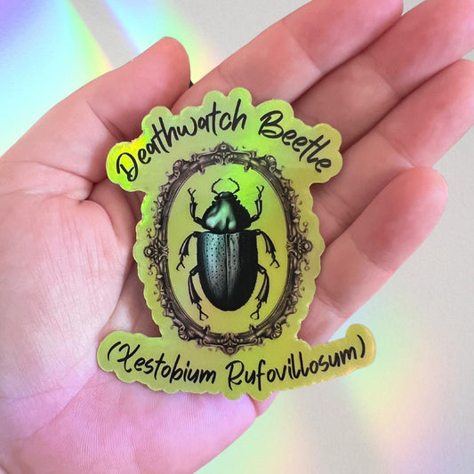 Deathwatch Beetle Holographic Vinyl Sticker